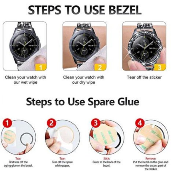 FLAPI Strap 42mm Bezel Ring Cover for Sansumg main image 4